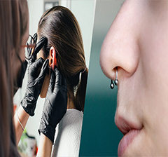 Ear-nose piercing